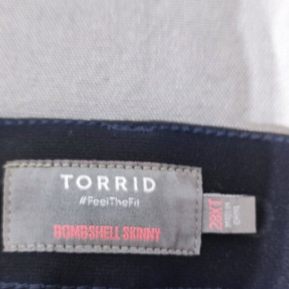 Torrid Bombshell Skinny Premium Stretch jeans women's 28XT High-rise - Picture 5 of 16